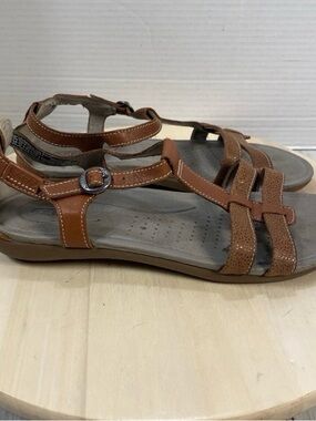KEEN JETTY ROSE CITY T-STRAP GENUINE LEATHER SANDALS SHOES WOMEN’S 10